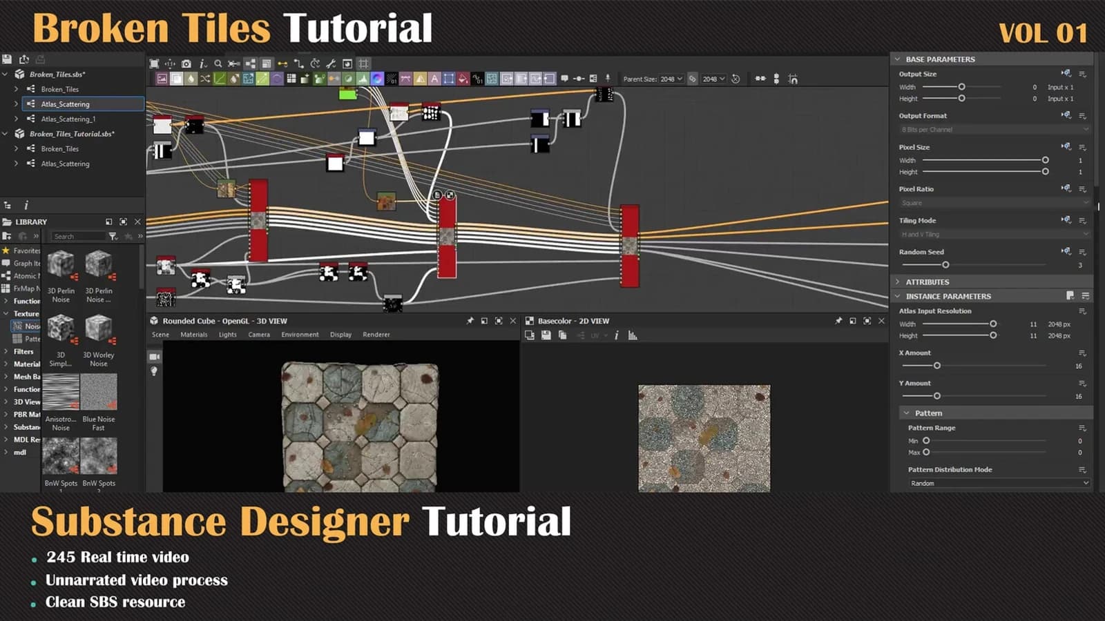 Broken Tiles Tutorial — VOL 01 — preview 4