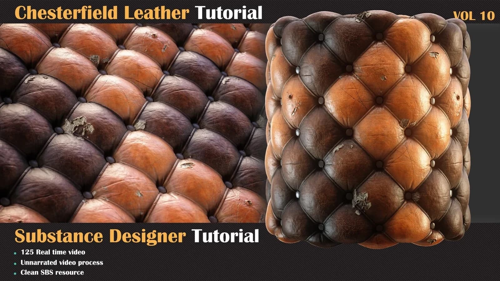 Chesterfield Leather Tutorial — VOL 10