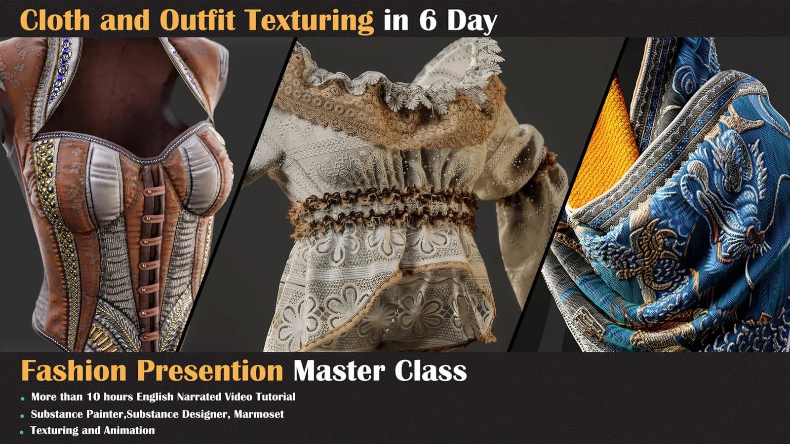 Cloth & Outfit Texturing Masterclass