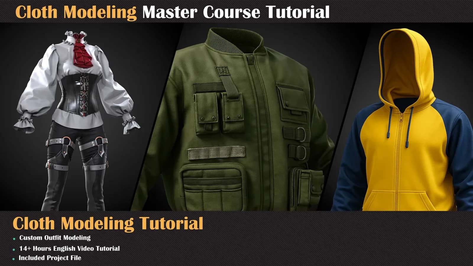 Cloth Modeling Master Course
