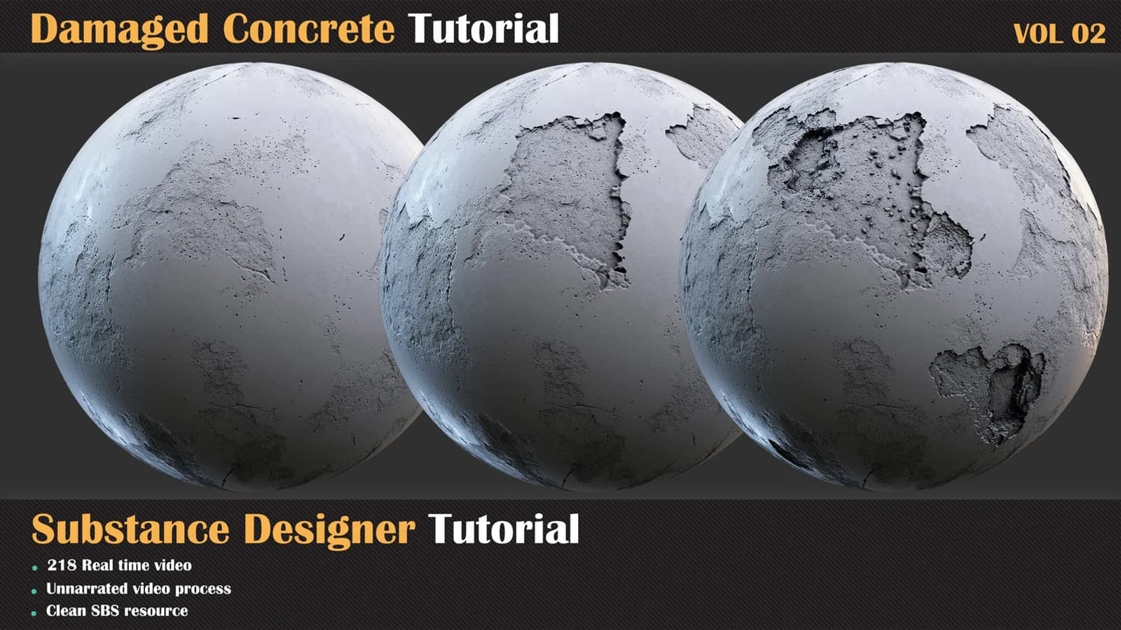 Damaged Concrete Tutorial VOL-02 — preview 2