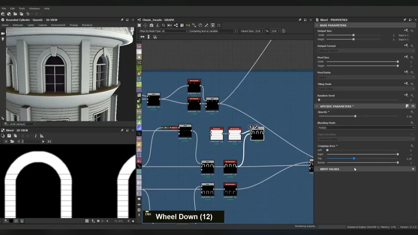 Facade In Substance Designer Tutorial — preview 6