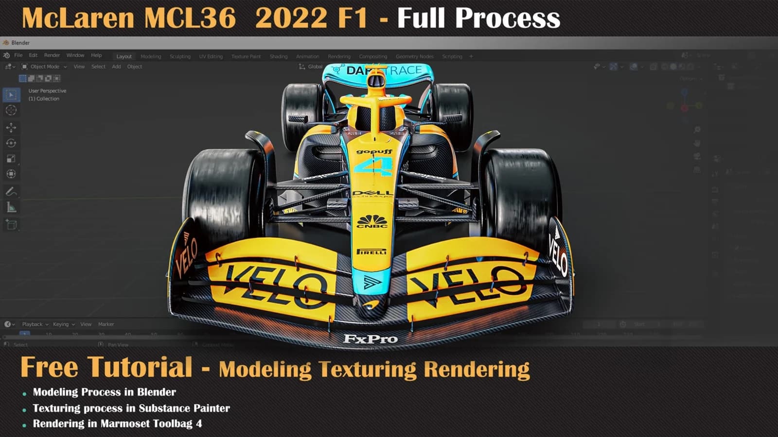 Free Tutorial - McLaren MCL36 Full Process — preview 2