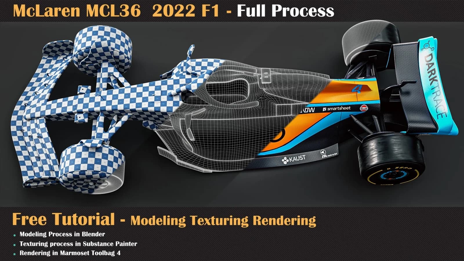 Free Tutorial - McLaren MCL36 Full Process — preview 5