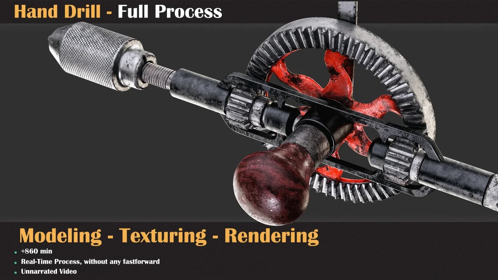 Hand Drill - Tutorial Full Process — preview 3