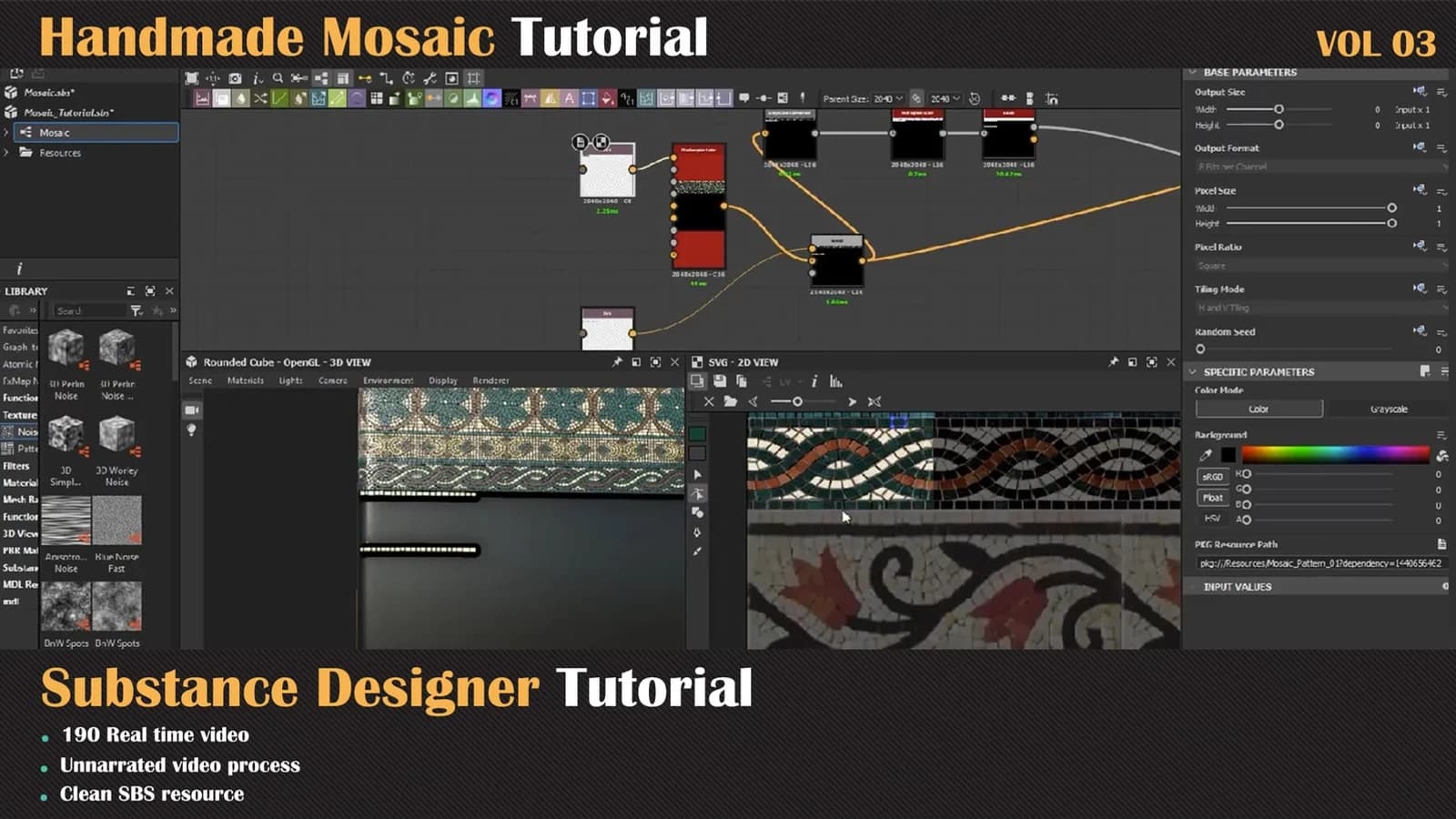 Handmade Mosaic Tutorial — VOL 03 — preview 3