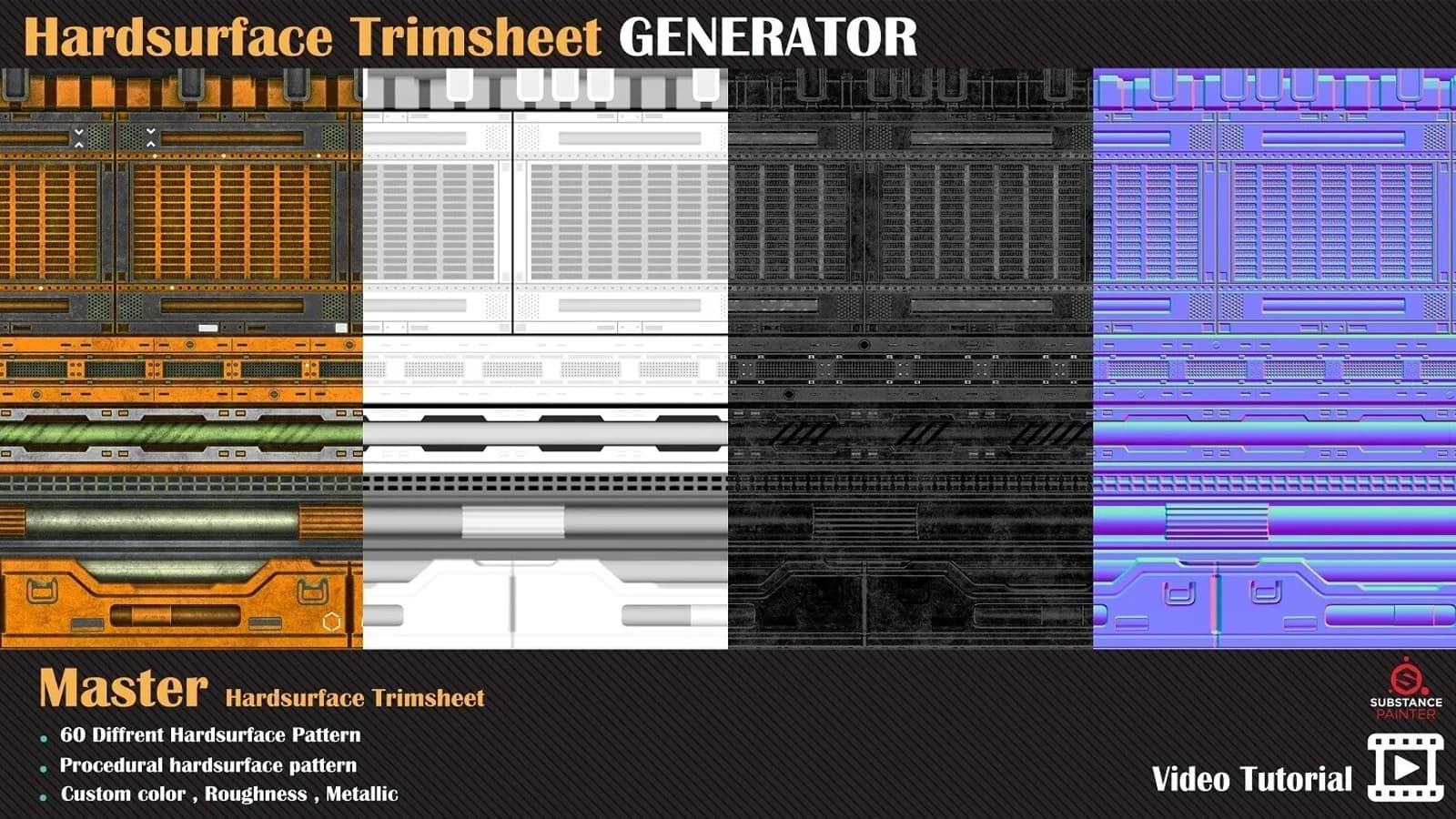 Hardsurface Trimsheet Generator — preview 3