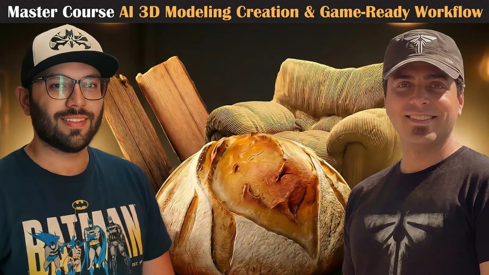 Master Course AI 3D Modeling Creation & Game-Ready Workflow — preview 6