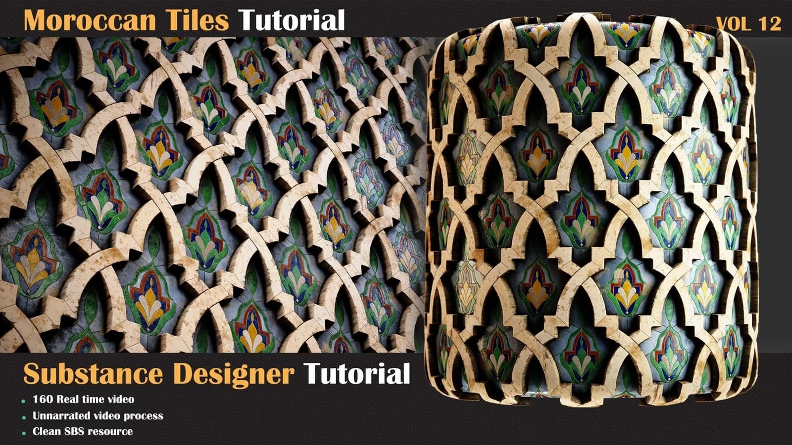 Moroccan Tiles Tutorial — VOL 12