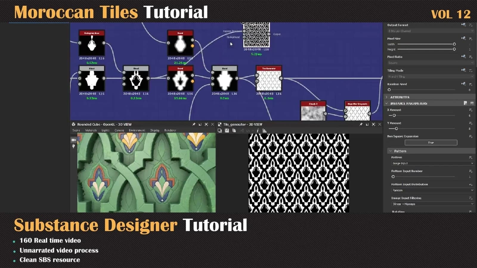 Moroccan Tiles Tutorial — VOL 12 — preview 2