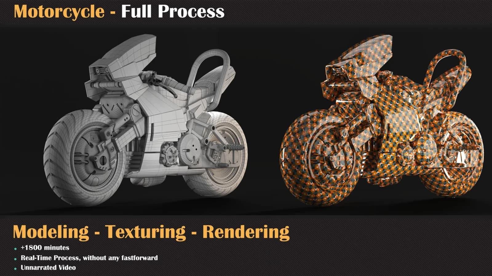 Motorcycle Tutorial Full Process — preview 2