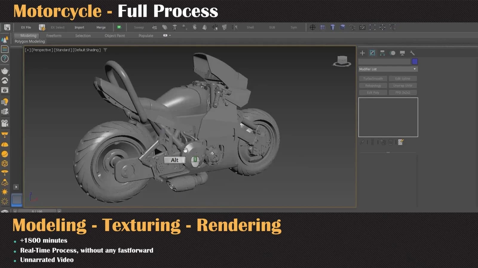 Motorcycle Tutorial Full Process — preview 3