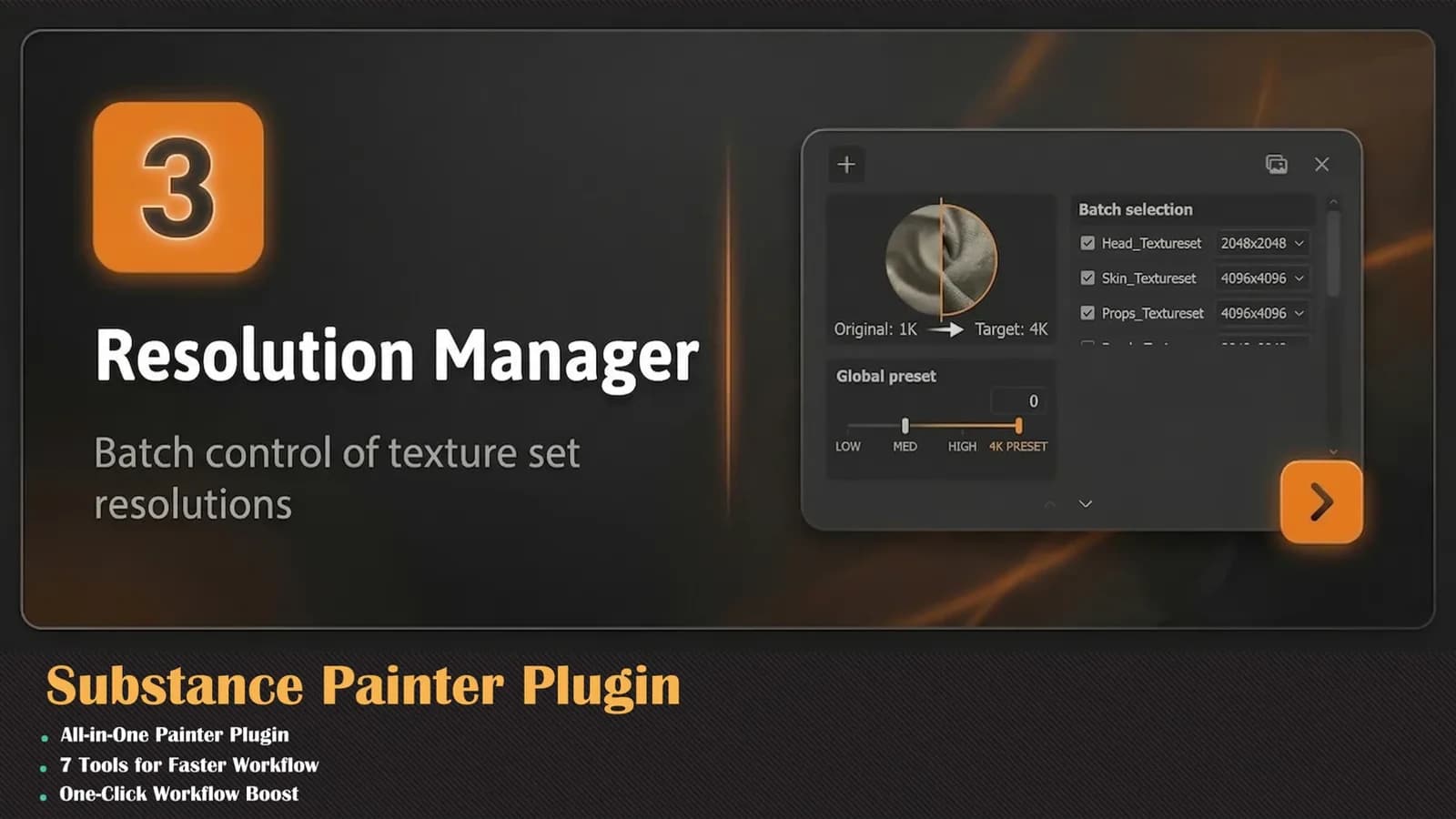 Substance Painter Toolkit Plugin — preview 4