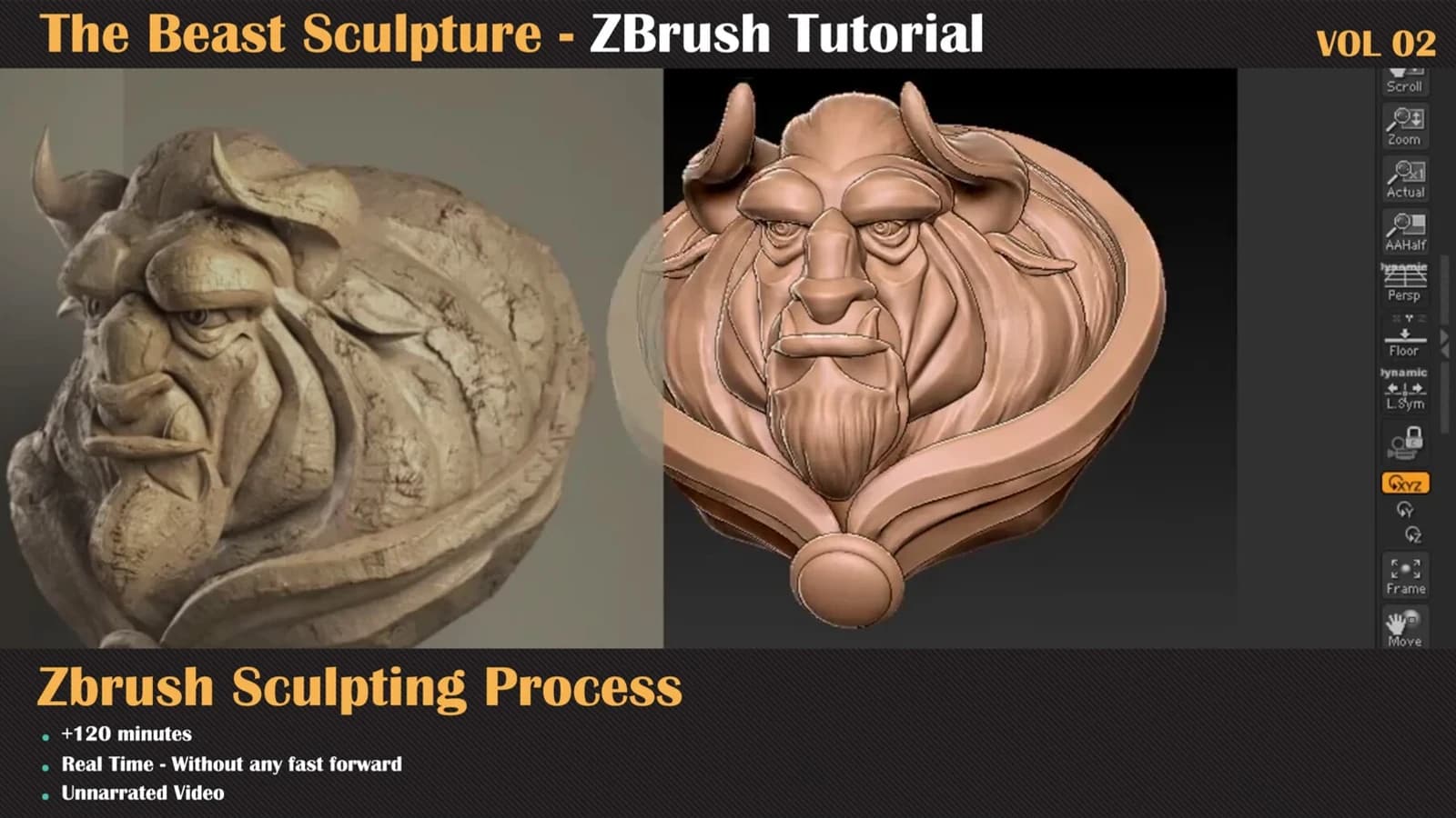The Beast - ZBrush Sculpture Series — VOL 02 — preview 5