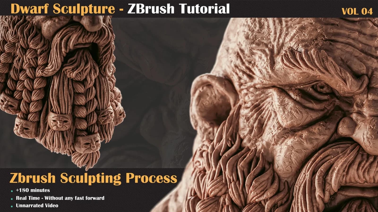The Dwarf - ZBrush Sculpture Series — VOL 04 — preview 3