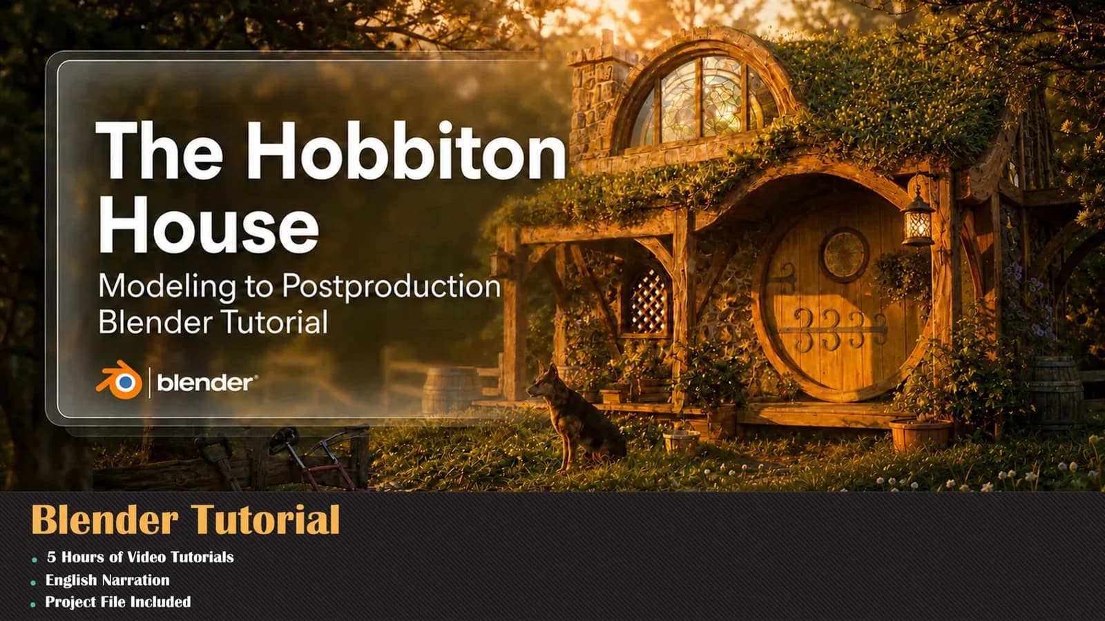 The Hobbiton House — Blender Tutorial