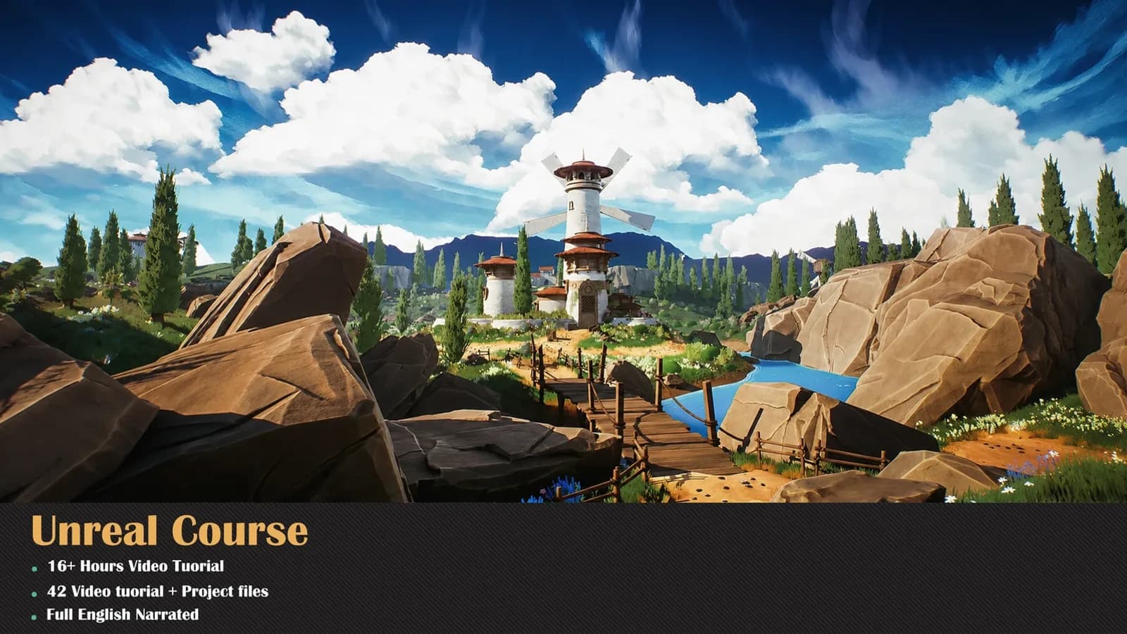 Unreal Engine Stylized Landscape — Season 2 — preview 3