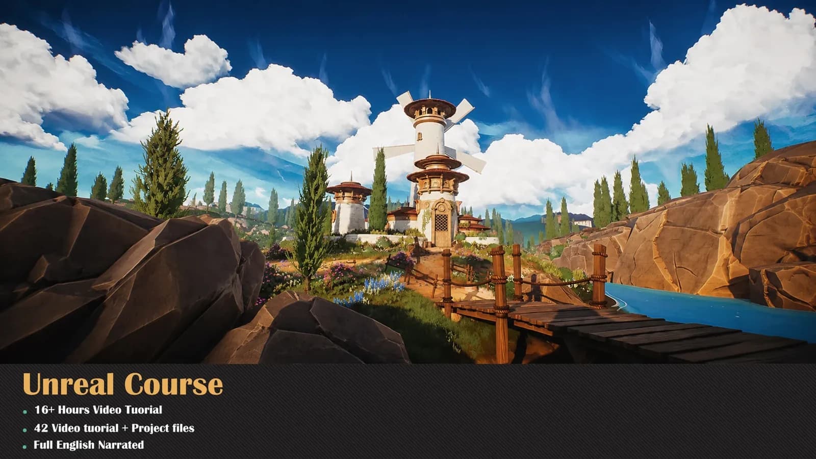 Unreal Engine Stylized Landscape — Season 2 — preview 6