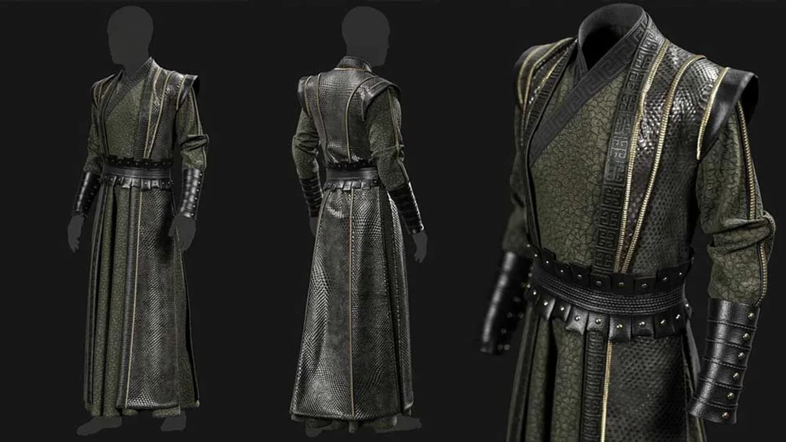 Student work from Cloth & Outfit Texturing Masterclass