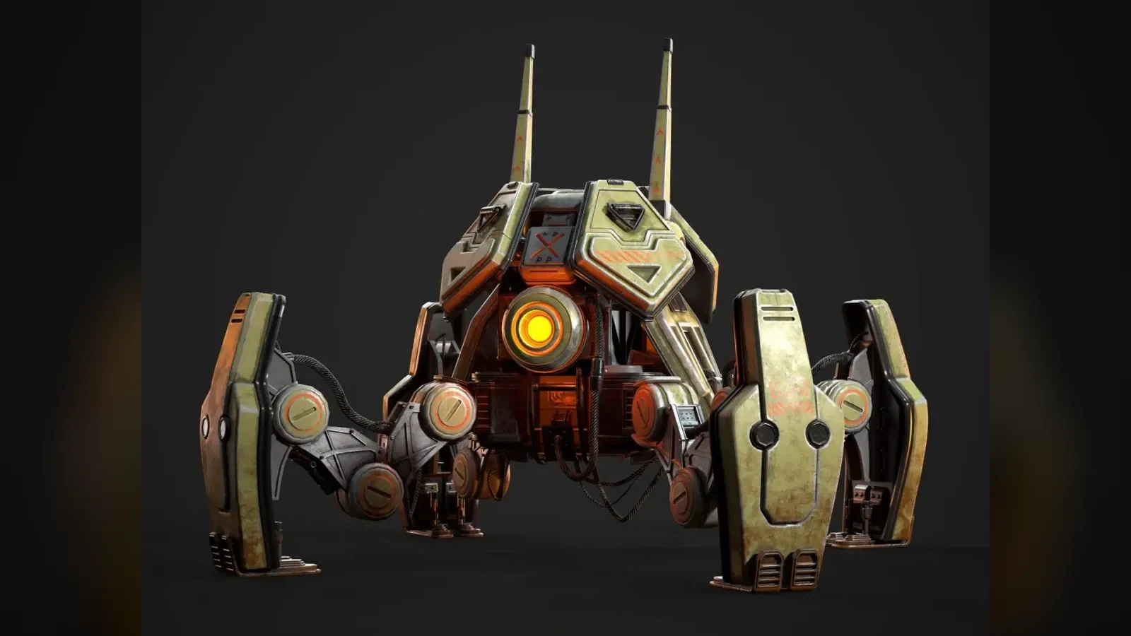 Student work from Substance Painter Master Course