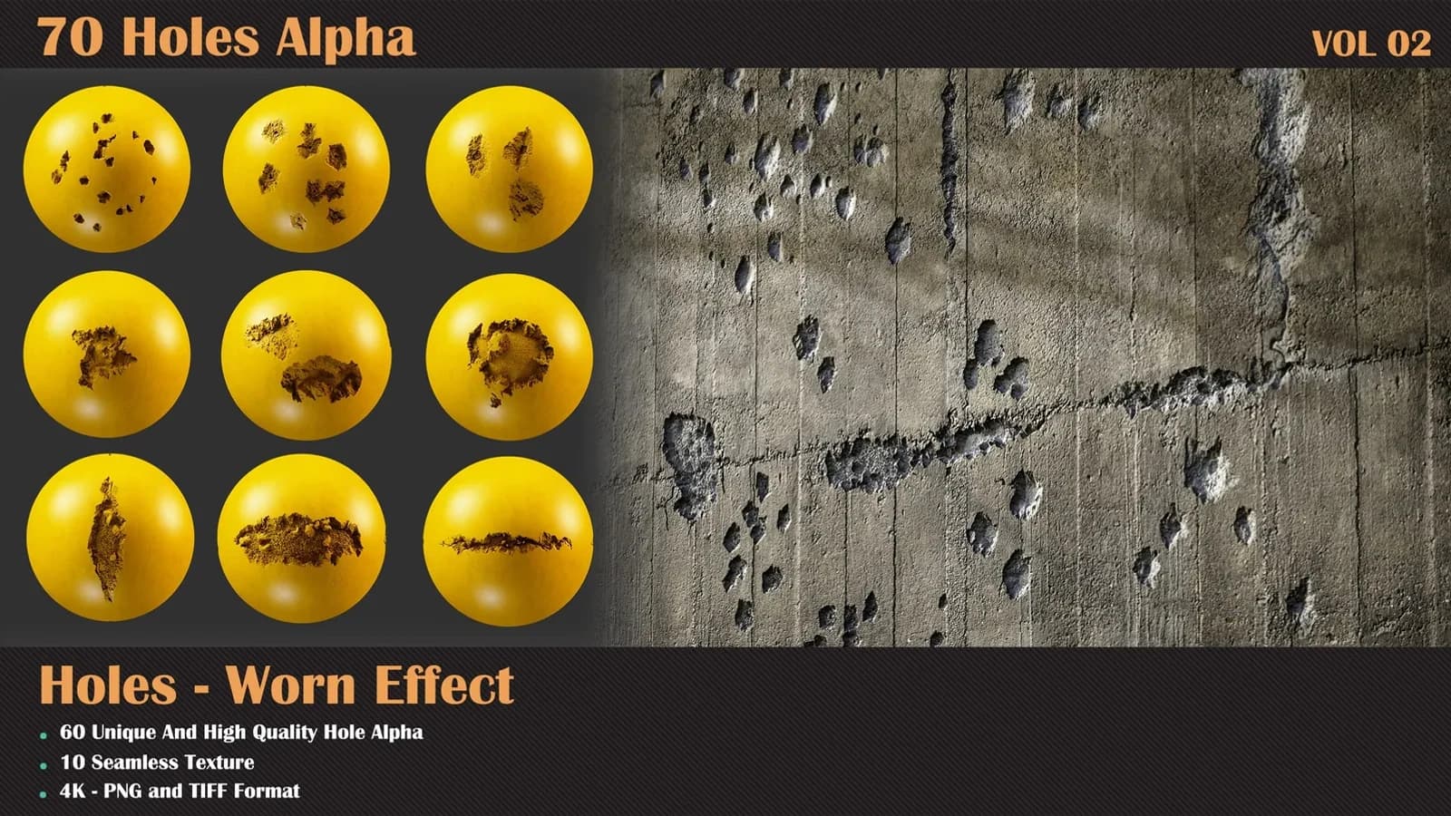 70 Holes Alpha — VOL 02 (Commercial Licence)