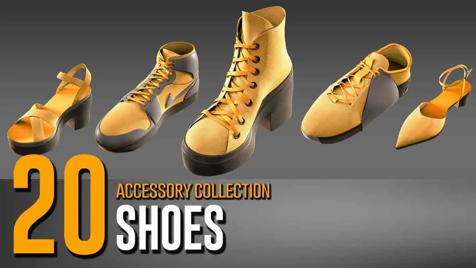 20 Shoes- Accessory Collection — VOL 06