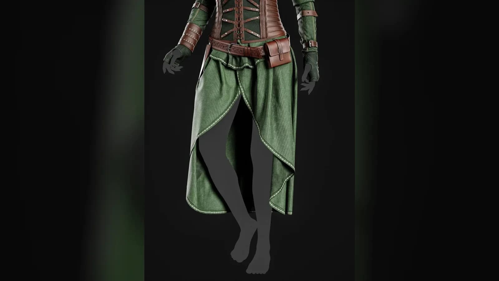 Student work from Cloth & Outfit Texturing Masterclass