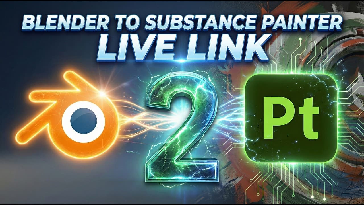 Blender to Substance Painter Live Link_Version 2