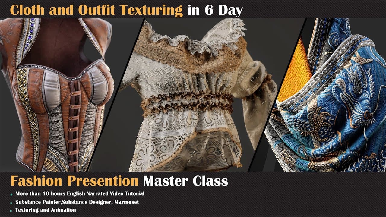 Cloth & Outfit Texturing Masterclass