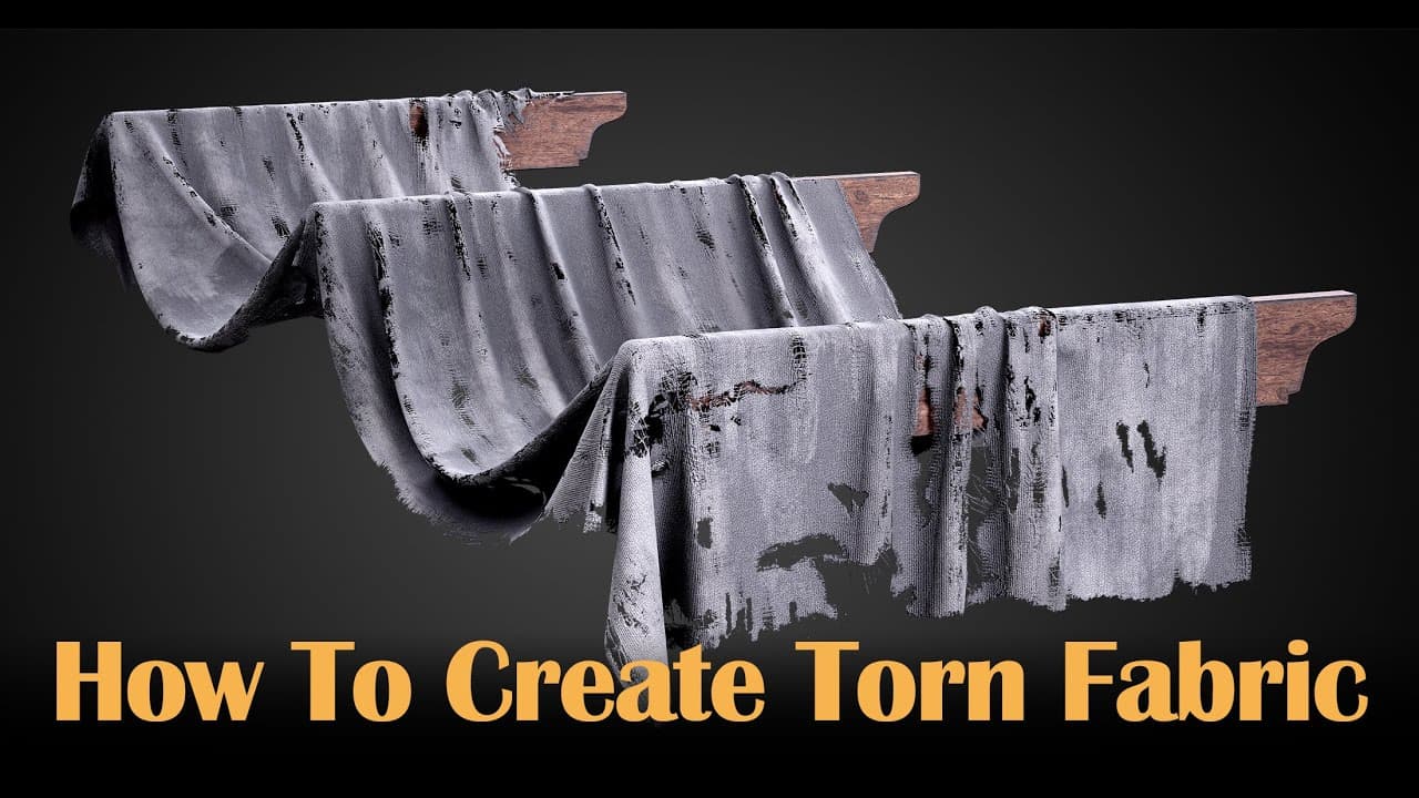 How To Create Torn Fabric