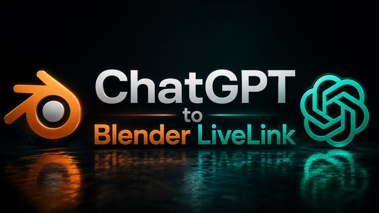 ChatGPT to Blender Live Link Addon