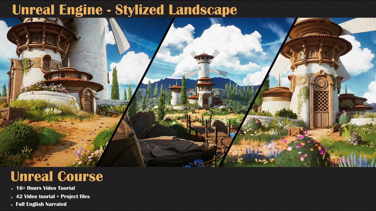 Unreal Engine Stylized Landscape — Season 2