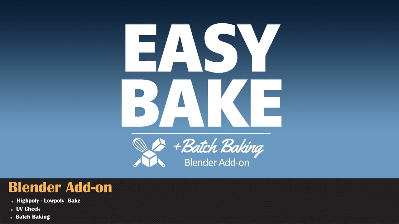 Blender Easy Bake addon