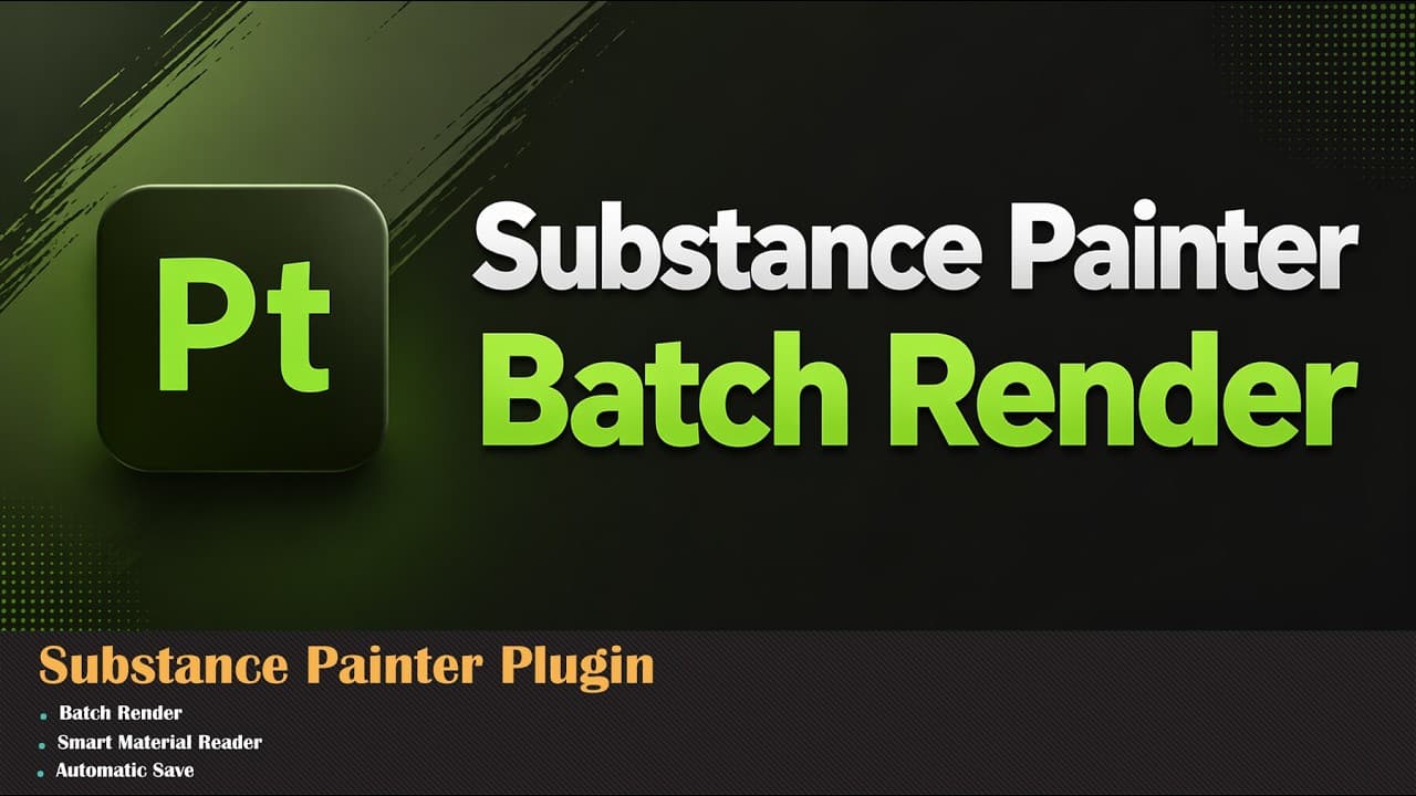 Substance Painter Batch Rendering Plugin
