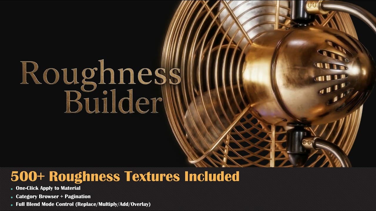 Roughness Builder Blender Add-on